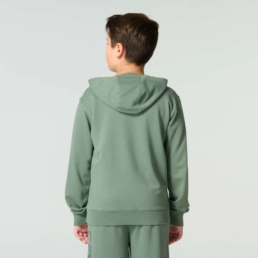 Erkek Çocuk Uzun Kolluklu Yeniden Tasarlanmış Giysi Boyalı Sweatshirt (Çocuk/Genç)