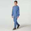 Erkek Çocuk Uzun Kolluklu Yeniden Tasarlanmış Giysi Boyalı Sweatshirt (Çocuk/Genç)