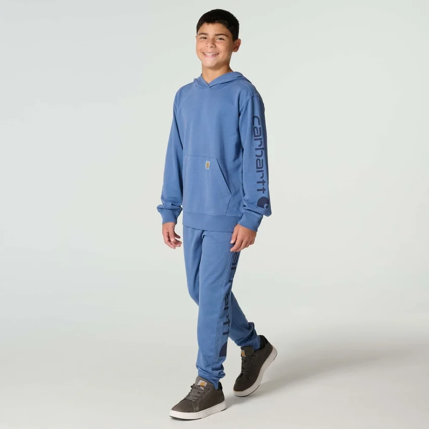 Erkek Çocuk Uzun Kolluklu Yeniden Tasarlanmış Giysi Boyalı Sweatshirt (Çocuk/Genç)