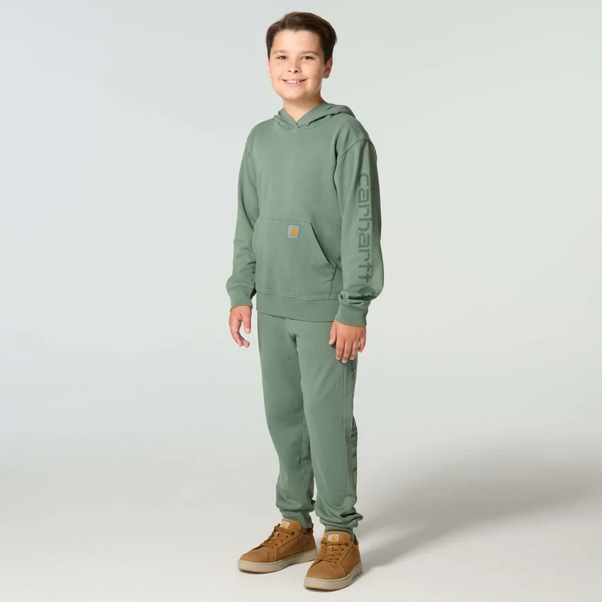 Erkek Çocuk Uzun Kolluklu Yeniden Tasarlanmış Giysi Boyalı Sweatshirt (Çocuk/Genç)
