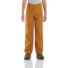 Erkek Çocuklar İçin Flanel Astarlı Kanvas Tulum (Çocuk/Genç)