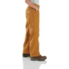 Erkek Çocuklar İçin Flanel Astarlı Kanvas Tulum (Çocuk/Genç)