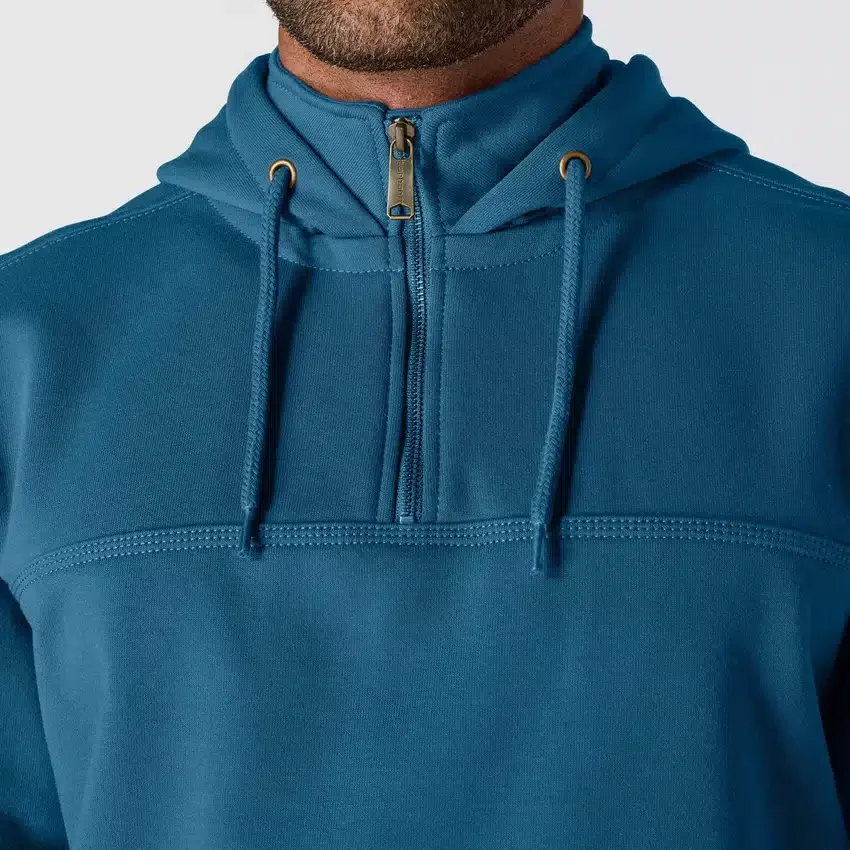 Erkek Paxton Su İtici Ağır Çekirdekli Çeyrek Fermuarlı Kapüşonlu Sweatshirt - carhartt Rain Defender Kapüşonlu sweatshirtler
