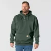 Erkek Paxton Su İtici Ağır Çekirdekli Çeyrek Fermuarlı Kapüşonlu Sweatshirt - carhartt Rain Defender Kapüşonlu sweatshirtler
