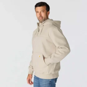 Erkek Paxton Su İtici Ağır Çekirdekli Çeyrek Fermuarlı Kapüşonlu Sweatshirt – carhartt Rain Defender Kapüşonlu sweatshirtler