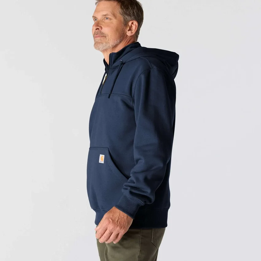 Erkek Paxton Su İtici Ağır Çekirdekli Çeyrek Fermuarlı Kapüşonlu Sweatshirt - carhartt Rain Defender Kapüşonlu sweatshirtler