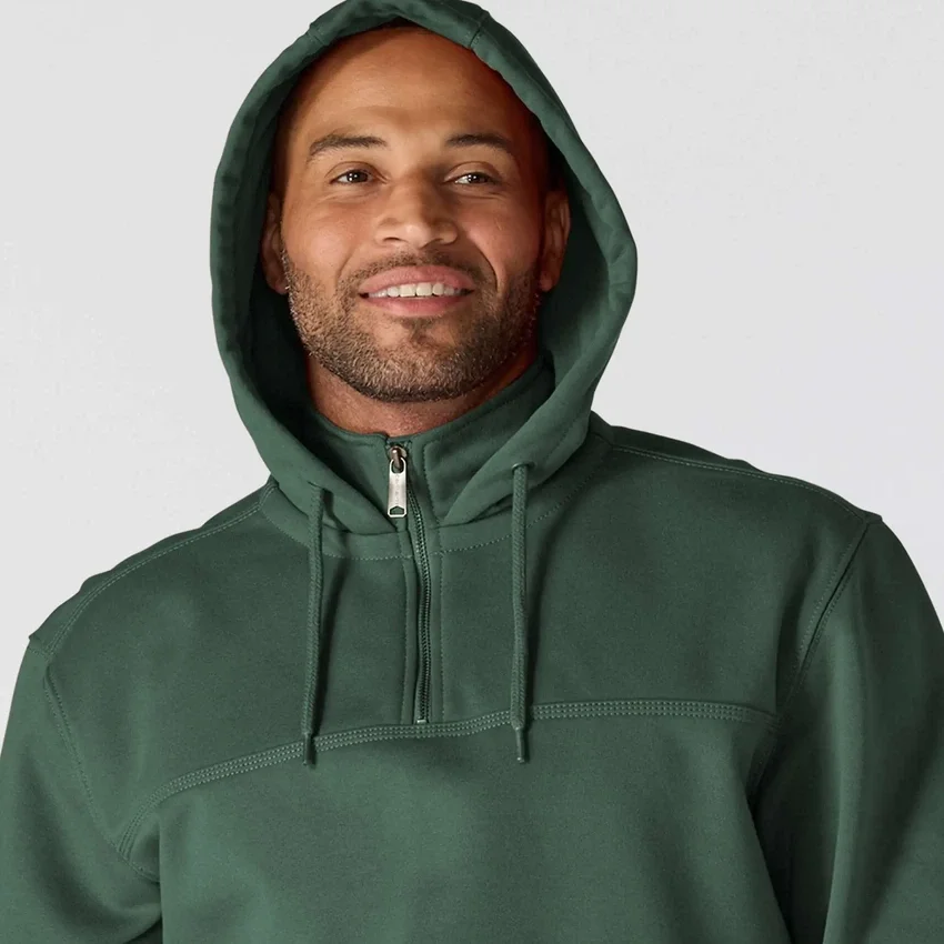 Erkek Paxton Su İtici Ağır Çekirdekli Çeyrek Fermuarlı Kapüşonlu Sweatshirt - carhartt Rain Defender Kapüşonlu sweatshirtler
