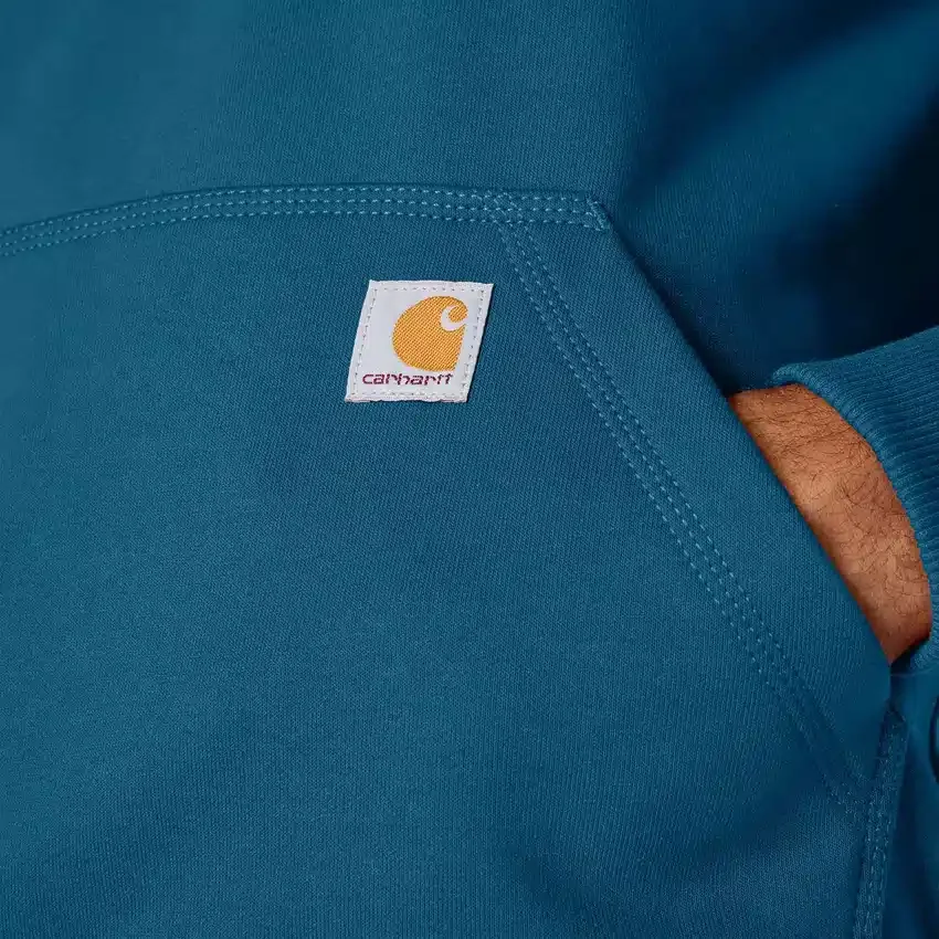 Erkek Paxton Su İtici Ağır Çekirdekli Çeyrek Fermuarlı Kapüşonlu Sweatshirt - carhartt Rain Defender Kapüşonlu sweatshirtler