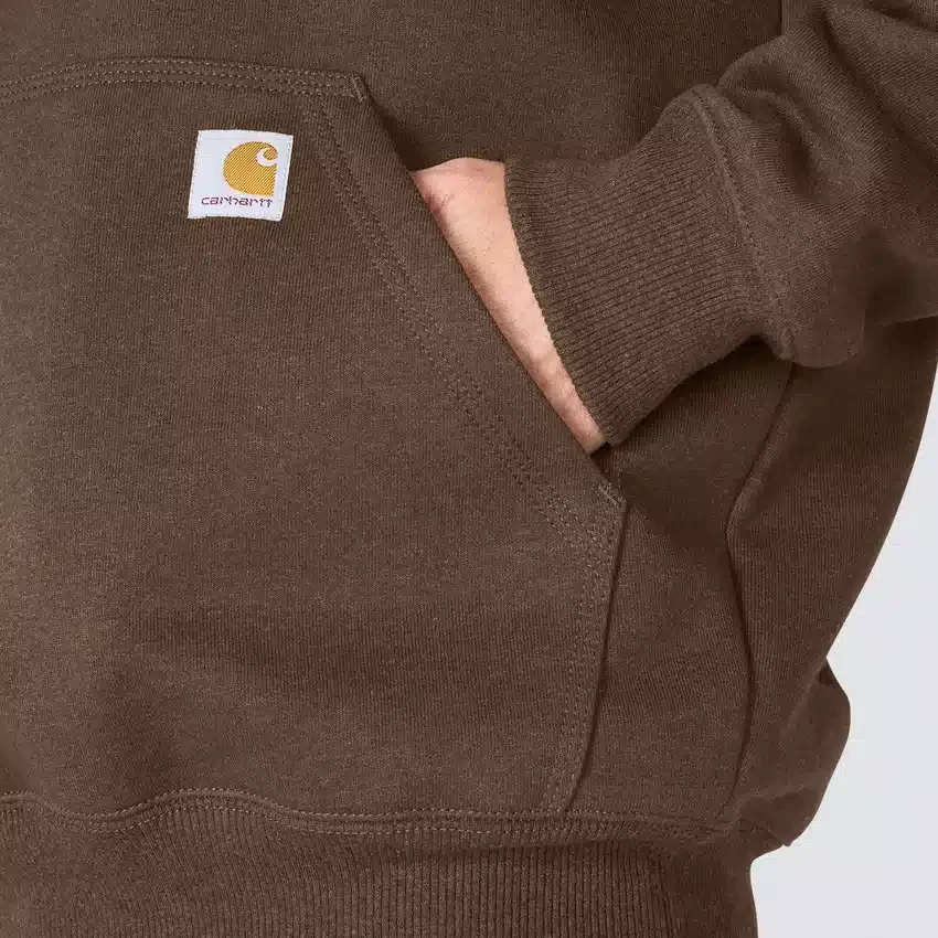 Erkek Paxton Su İtici Ağır Çekirdekli Çeyrek Fermuarlı Kapüşonlu Sweatshirt - carhartt Rain Defender Kapüşonlu sweatshirtler