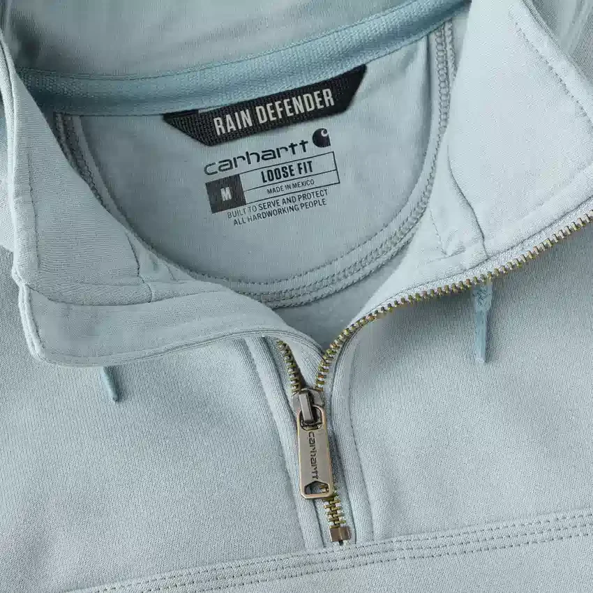 Erkek Paxton Su İtici Ağır Çekirdekli Çeyrek Fermuarlı Kapüşonlu Sweatshirt - carhartt Rain Defender Kapüşonlu sweatshirtler