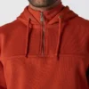 Erkek Paxton Su İtici Ağır Çekirdekli Çeyrek Fermuarlı Kapüşonlu Sweatshirt - carhartt Rain Defender Kapüşonlu sweatshirtler
