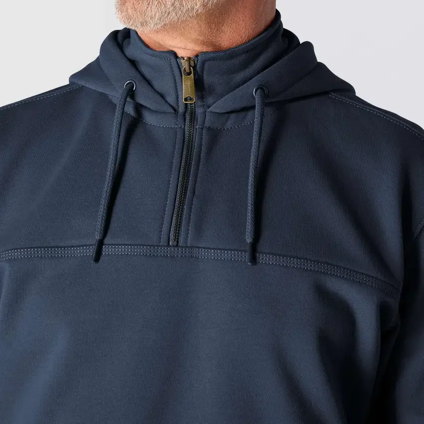 Erkek Paxton Su İtici Ağır Çekirdekli Çeyrek Fermuarlı Kapüşonlu Sweatshirt - carhartt Rain Defender Kapüşonlu sweatshirtler