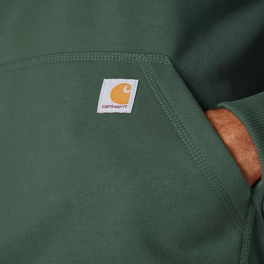 Erkek Paxton Su İtici Ağır Çekirdekli Çeyrek Fermuarlı Kapüşonlu Sweatshirt - carhartt Rain Defender Kapüşonlu sweatshirtler