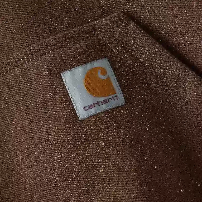 Erkek Paxton Su İtici Ağır Çekirdekli Çeyrek Fermuarlı Kapüşonlu Sweatshirt - carhartt Rain Defender Kapüşonlu sweatshirtler