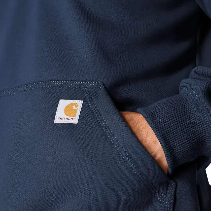 Erkek Paxton Su İtici Ağır Çekirdekli Çeyrek Fermuarlı Kapüşonlu Sweatshirt - carhartt Rain Defender Kapüşonlu sweatshirtler
