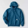 Erkek Paxton Su İtici Ağır Çekirdekli Çeyrek Fermuarlı Kapüşonlu Sweatshirt - carhartt Rain Defender Kapüşonlu sweatshirtler