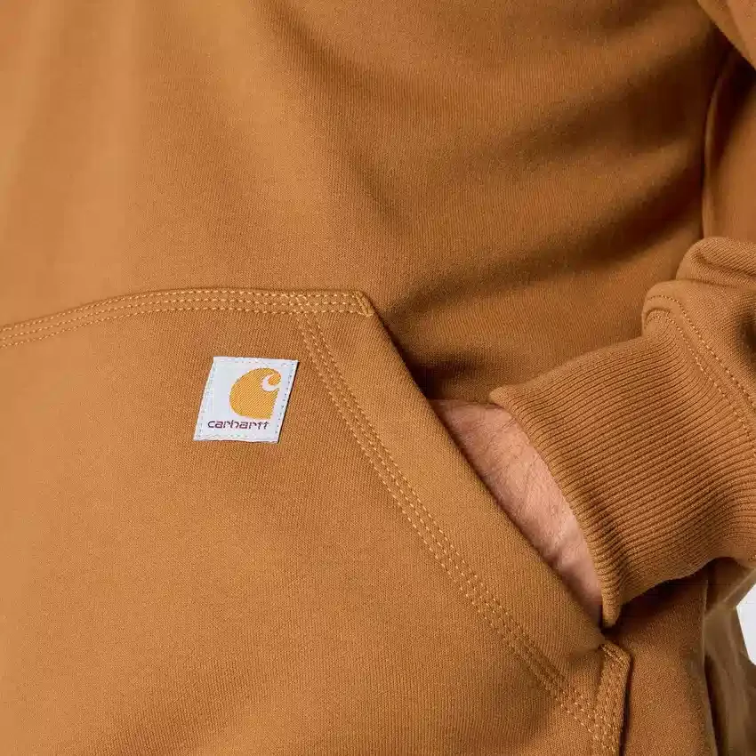 Erkek Paxton Su İtici Ağır Çekirdekli Çeyrek Fermuarlı Kapüşonlu Sweatshirt - carhartt Rain Defender Kapüşonlu sweatshirtler