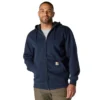 Erkek Paxton Su İtici Ağır Kaliteli Tam Fermuarlı Kapüşonlu Sweatshirt - carhartt Rain Defender Kapüşonlu sweatshirtler