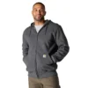 Erkek Paxton Su İtici Ağır Kaliteli Tam Fermuarlı Kapüşonlu Sweatshirt - carhartt Rain Defender Kapüşonlu sweatshirtler