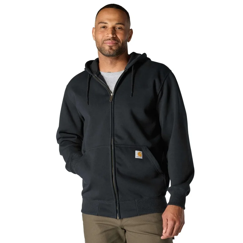 Erkek Paxton Su İtici Ağır Kaliteli Tam Fermuarlı Kapüşonlu Sweatshirt - carhartt Rain Defender Kapüşonlu sweatshirtler