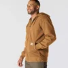 Erkek Paxton Su İtici Ağır Kaliteli Tam Fermuarlı Kapüşonlu Sweatshirt - carhartt Rain Defender Kapüşonlu sweatshirtler