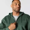 Erkek Paxton Su İtici Ağır Kaliteli Tam Fermuarlı Kapüşonlu Sweatshirt - carhartt Rain Defender Kapüşonlu sweatshirtler