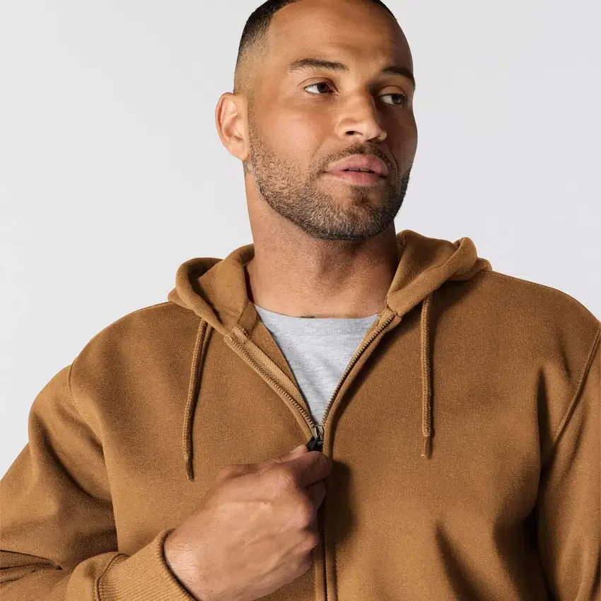 Erkek Paxton Su İtici Ağır Kaliteli Tam Fermuarlı Kapüşonlu Sweatshirt - carhartt Rain Defender Kapüşonlu sweatshirtler