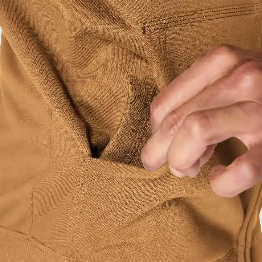 Erkek Paxton Su İtici Ağır Kaliteli Tam Fermuarlı Kapüşonlu Sweatshirt - carhartt Rain Defender Kapüşonlu sweatshirtler