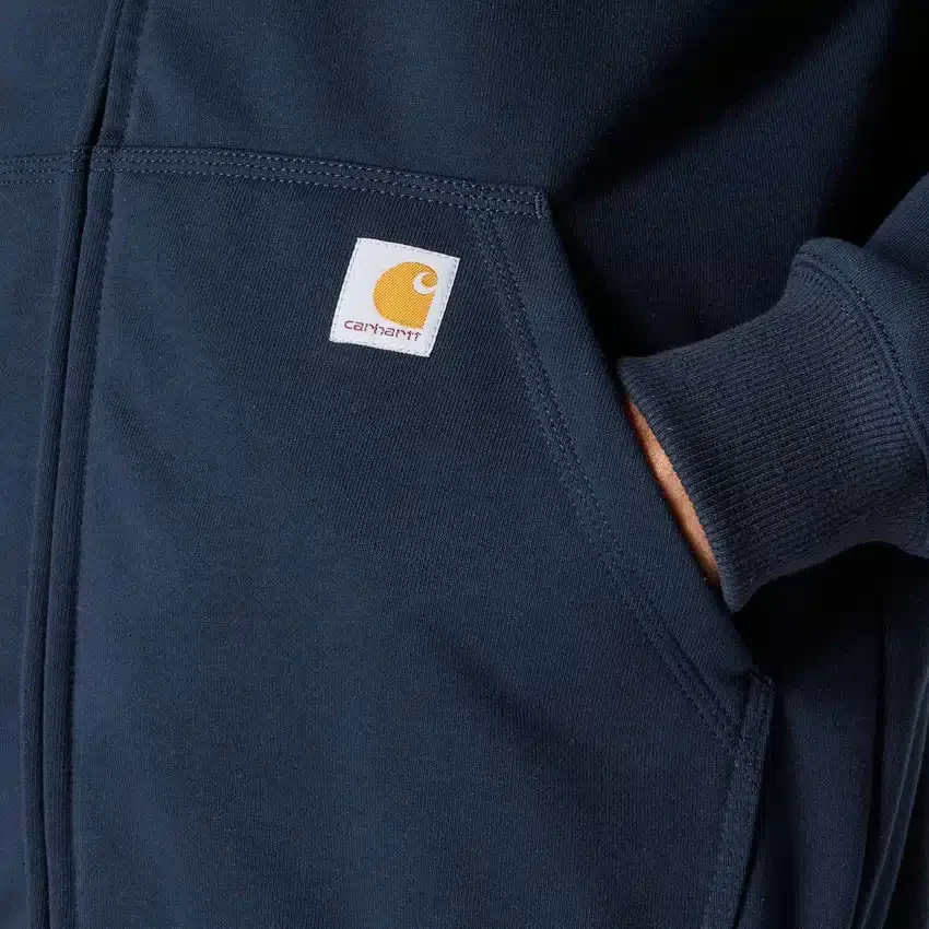 Erkek Paxton Su İtici Ağır Kaliteli Tam Fermuarlı Kapüşonlu Sweatshirt - carhartt Rain Defender Kapüşonlu sweatshirtler