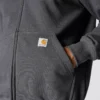 Erkek Paxton Su İtici Ağır Kaliteli Tam Fermuarlı Kapüşonlu Sweatshirt - carhartt Rain Defender Kapüşonlu sweatshirtler