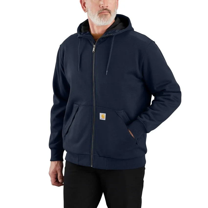 Erkek Paxton Su İtici, Termal Astarlı Tam Fermuarlı Kapüşonlu Sweatshirt - carhartt Rain Defender Kapüşonlu sweatshirtler
