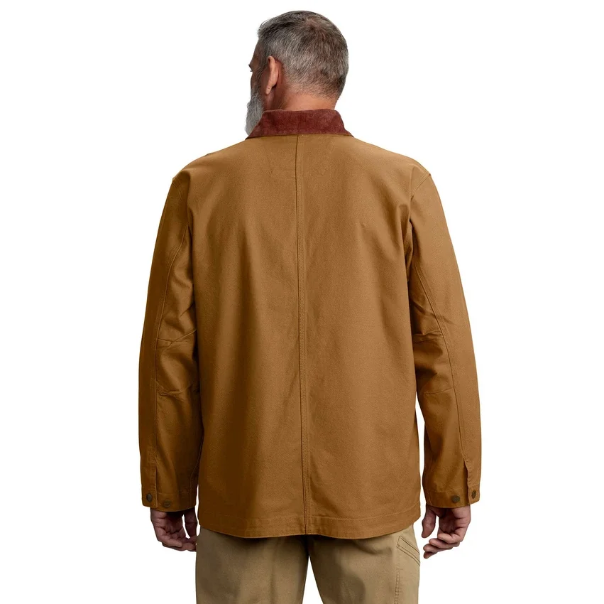Erkek Rugged Flex Bol Kesim Esnek Pamuklu Duck Chore Coat