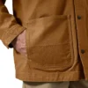 Erkek Rugged Flex Bol Kesim Esnek Pamuklu Duck Chore Coat
