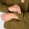 Erkek Rugged Flex Gevşek Kesim Duck Canvas Berwick Ceket
