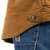 Erkek Rugged Flex Gevşek Kesim Duck Canvas Berwick Ceket