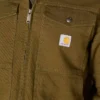 Erkek Rugged Flex Gevşek Kesim Duck Canvas Berwick Ceket