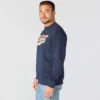 Erkek Sawyer Grafik Yazılı Bisiklet Yaka Sweatshirt