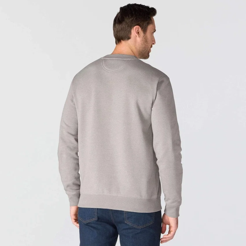 Erkek Sawyer Grafik Yazılı Bisiklet Yaka Sweatshirt