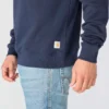 Erkek Sawyer Grafik Yazılı Bisiklet Yaka Sweatshirt