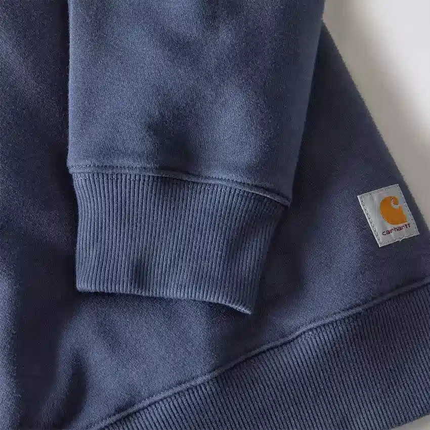 Erkek Sawyer Grafik Yazılı Bisiklet Yaka Sweatshirt