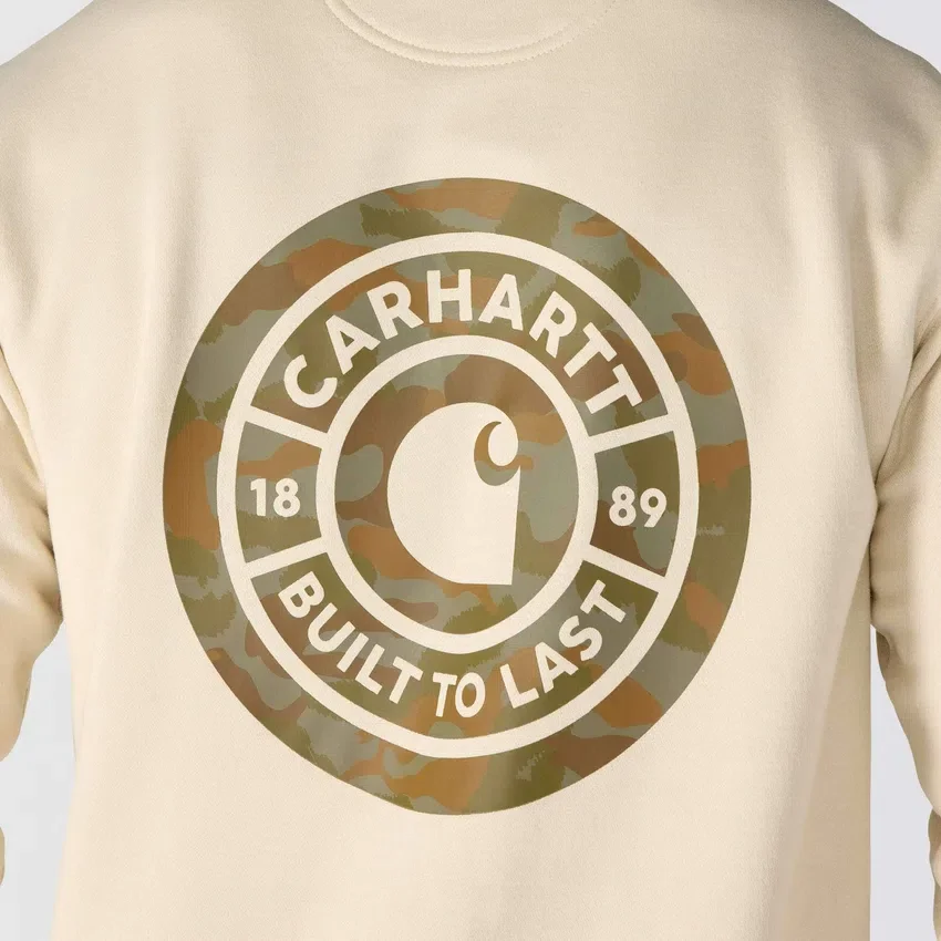 Erkek Sawyer Kamuflaj Desenli Kapüşonlu Sweatshirt