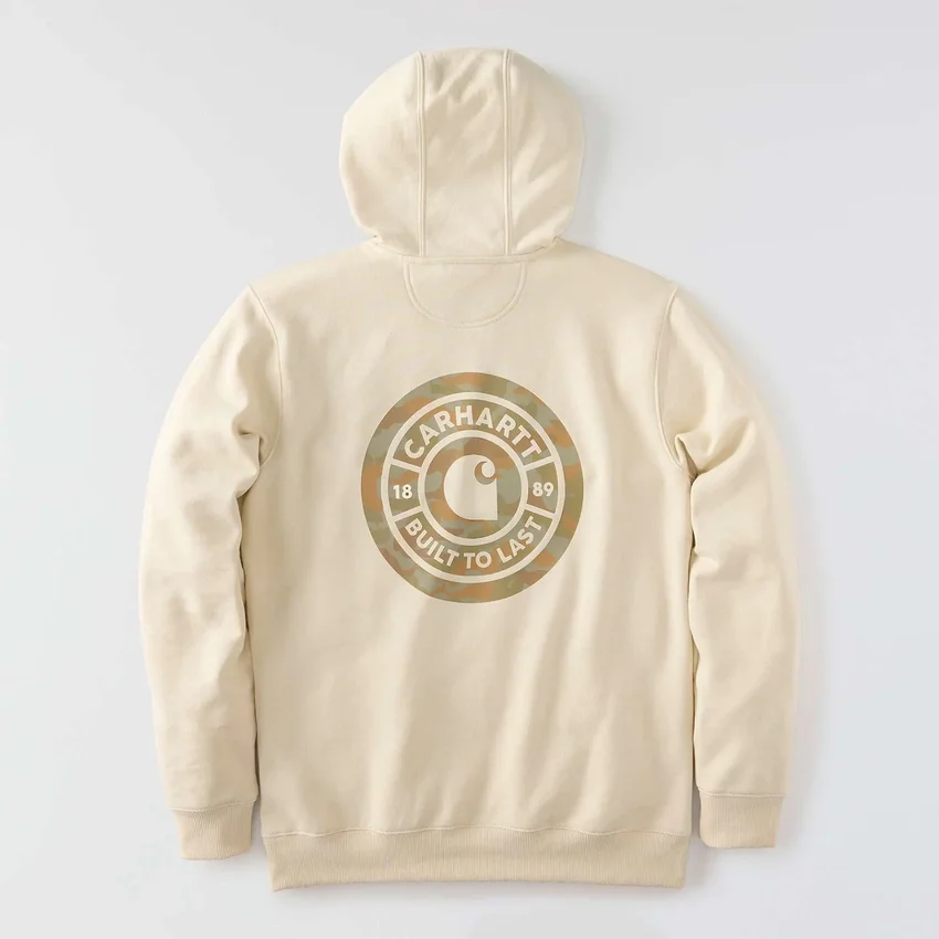 Erkek Sawyer Kamuflaj Desenli Kapüşonlu Sweatshirt