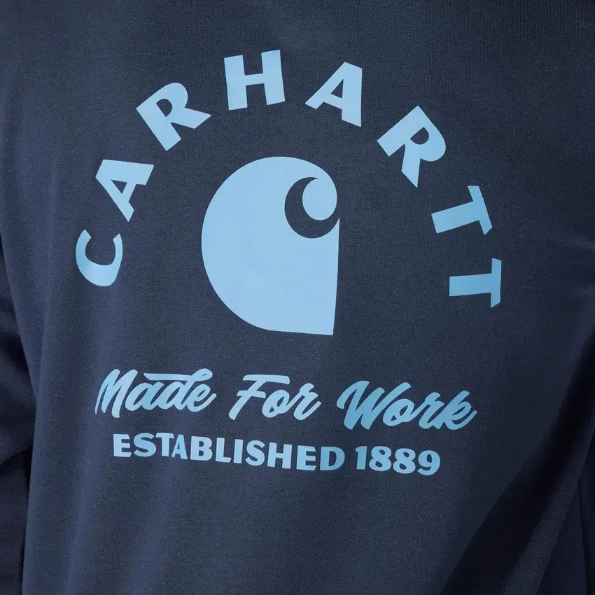 Erkek Sawyer İş Temalı Grafik Kapüşonlu Sweatshirt