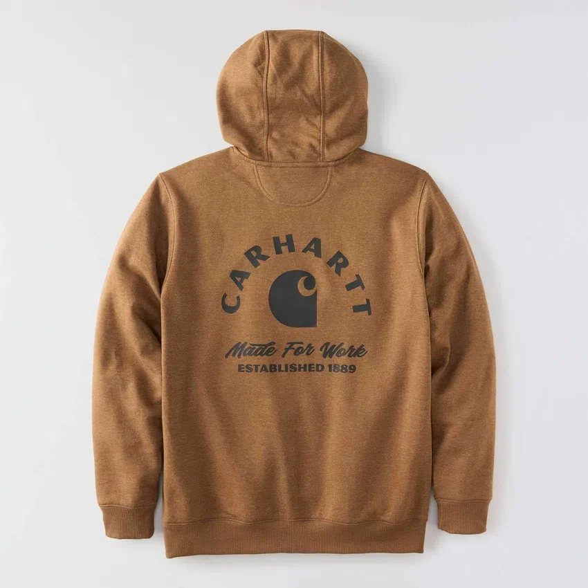 Erkek Sawyer İş Temalı Grafik Kapüşonlu Sweatshirt