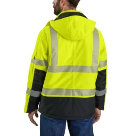 Erkek Sherwood Yüksek Görünürlük Sınıf 3 Yalıtımlı Yağmurluk: Rain Defender Ceket