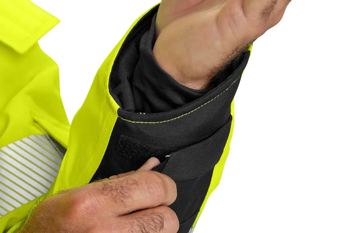 Erkek Sherwood Yüksek Görünürlük Sınıf 3 Yalıtımlı Yağmurluk: Rain Defender Ceket