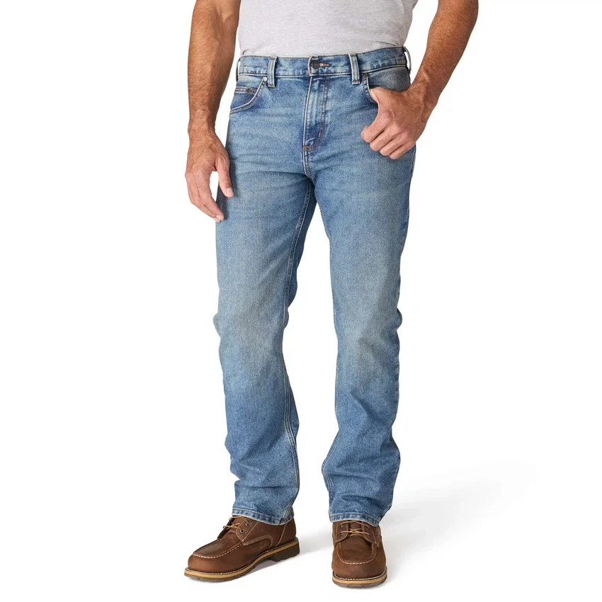 Erkek Slim Straight Rugged Flex İş Kotu