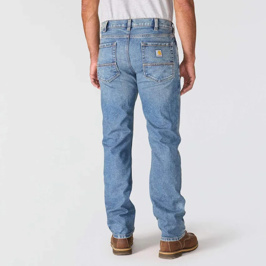 Erkek Slim Straight Rugged Flex İş Kotu
