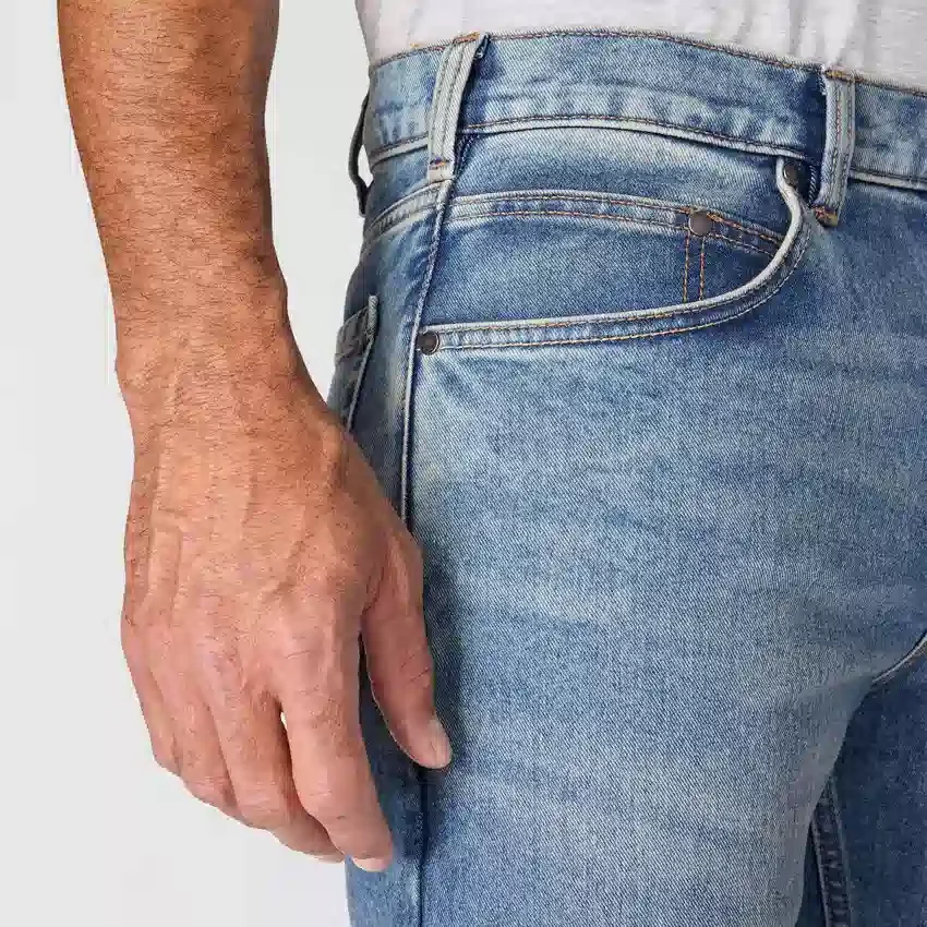 Erkek Slim Straight Rugged Flex İş Kotu