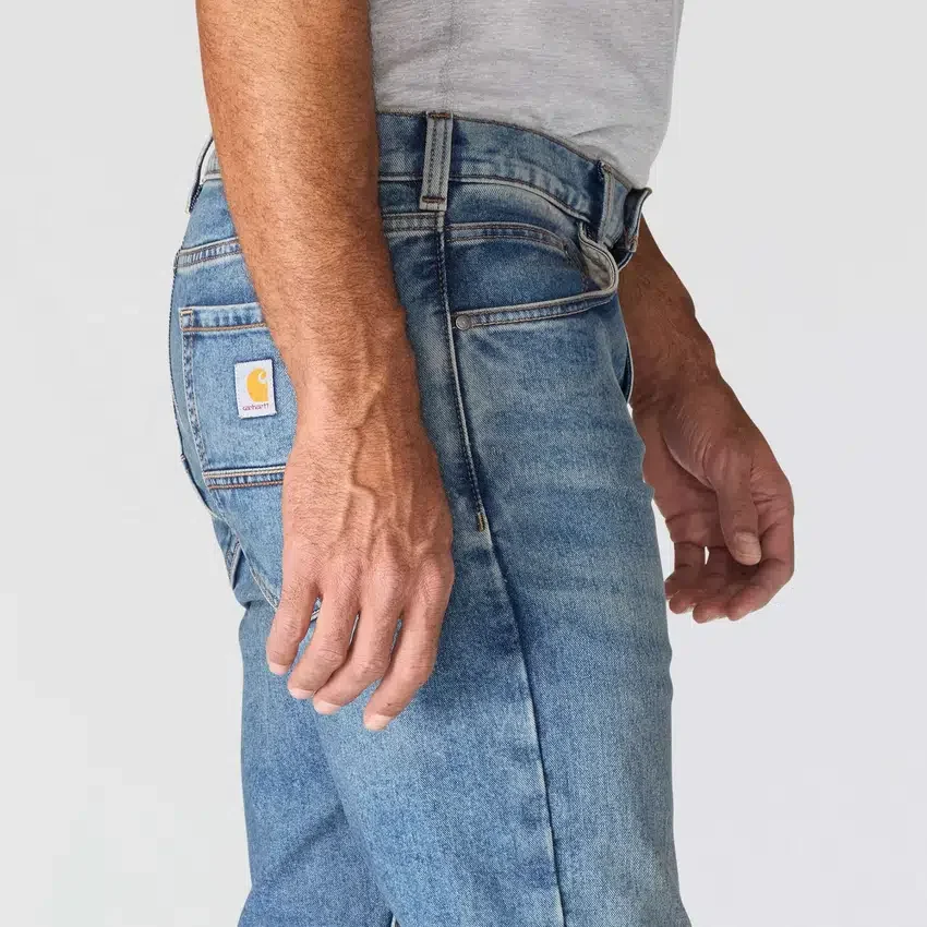 Erkek Slim Straight Rugged Flex İş Kotu